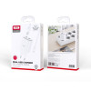 Мережевий зарядний пристрій XO L90C адаптер 2USB 2.4A + Type-C white