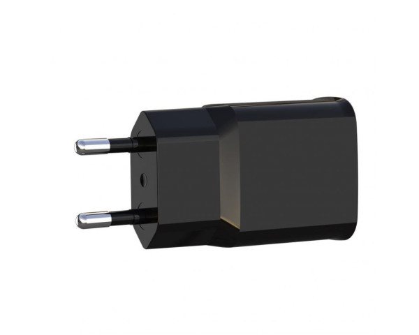 Мережевий зарядний пристрій XO L92C адаптер 2USB 2.4A + Lightning black