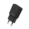 Мережевий зарядний пристрій XO L92C адаптер 2USB 2.4A + Micro black