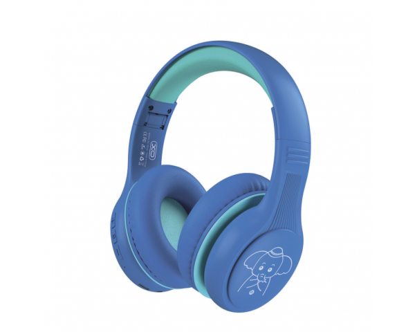 Дитячі навушники Bluetooth XO BE26 blue