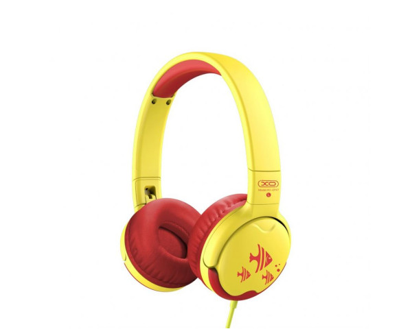 Дитячі навушники XO EP47 red/yellow