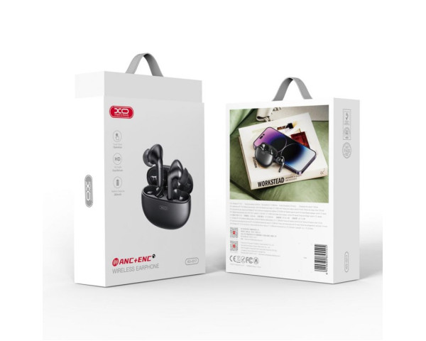 Навушники Bluetooth XO G17 ANC+ENC black