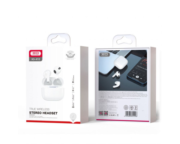 Навушники Bluetooth XO X12 white