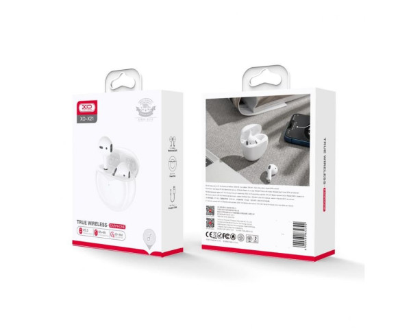 Навушники Bluetooth XO X21 white