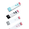 Навушники XO EP50 mix color: black-7, white-7, pink-3, blue-3 (20шт)