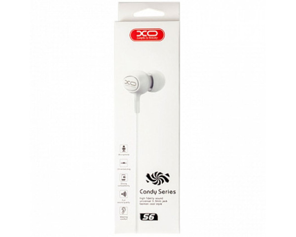 Навушники XO S6 white