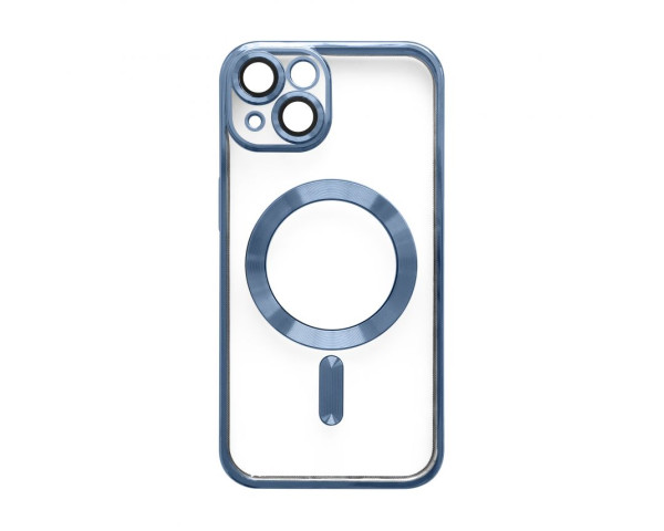 Чехол с функцией MagSafe для Apple iPhone 14 blue (4)