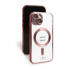 Чехол с функцией MagSafe для Apple iPhone 14 rose gold (6)