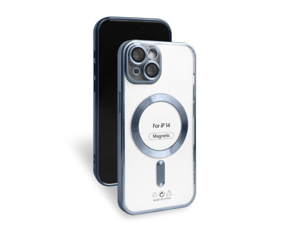 Чехол с функцией MagSafe для Apple iPhone 14 mountain blue (7)