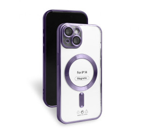 Чехол с функцией MagSafe для Apple iPhone 14 purple (11)