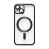 Чехол с функцией MagSafe для Apple iPhone 14 black (09) матовый