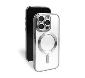 Чехол с функцией MagSafe для Apple iPhone 14 Pro silver (10)