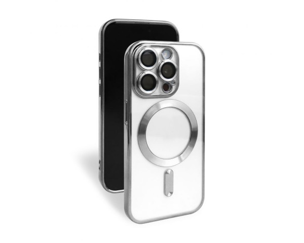 Чехол с функцией MagSafe для Apple iPhone 14 Pro silver (10)