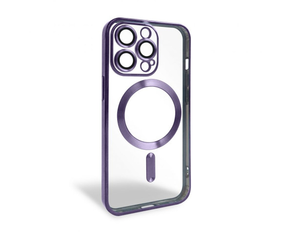 Чохол with MagSafe для iPhone 14 Pro purple