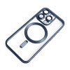 Чехол с функцией MagSafe для Apple iPhone 14 Pro dark blue (07) матовый