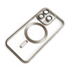 Чехол с функцией MagSafe для Apple iPhone 14 Pro grey (12) матовый