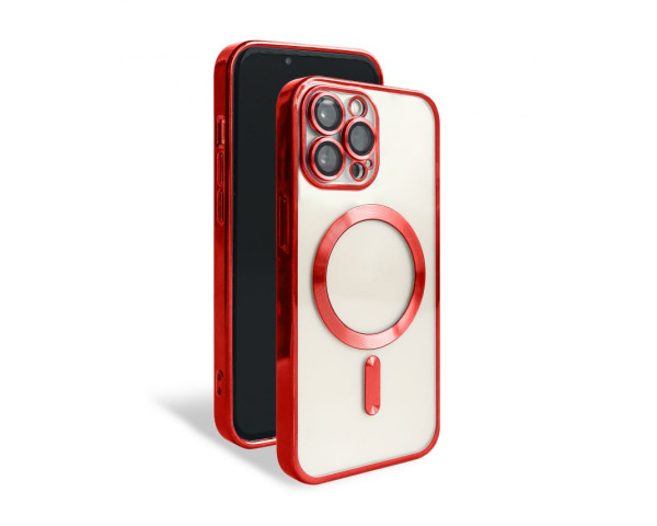 Чехол с функцией MagSafe для Apple iPhone 14 Pro Max red (1)