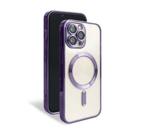 Чохол with MagSafe для iPhone 14 Pro Max purple