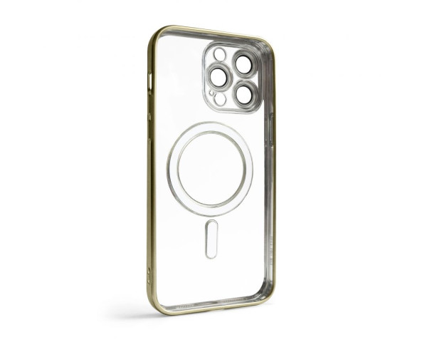 Чехол с функцией MagSafe для Apple iPhone 14 Pro Max gold (03) матовый