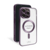 Чехол с функцией MagSafe для Apple iPhone 14 Pro Max violet (02) матовый