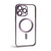 Чехол с функцией MagSafe для Apple iPhone 14 Pro Max violet (02) матовый
