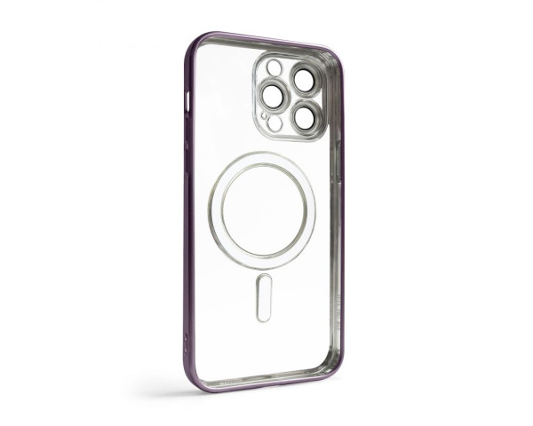 Чехол с функцией MagSafe для Apple iPhone 14 Pro Max violet (02) матовый