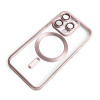 Чехол с функцией MagSafe для Apple iPhone 14 Pro pink (06) матовый