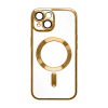 Чохол with MagSafe для iPhone 15 gold