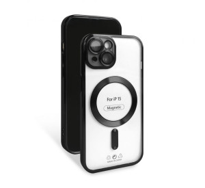 Чохол with MagSafe для iPhone 15 black