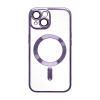 Чохол with MagSafe для iPhone 15 purple