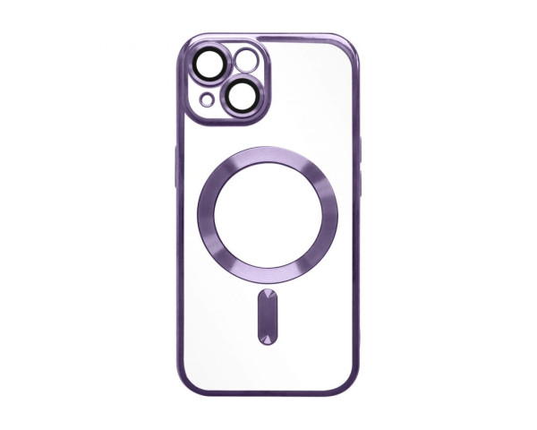 Чохол with MagSafe для iPhone 15 purple