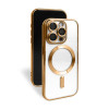 Чохол with MagSafe для iPhone 15 Pro gold