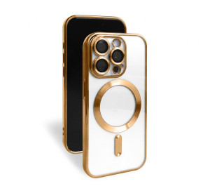 Чохол with MagSafe для iPhone 15 Pro gold