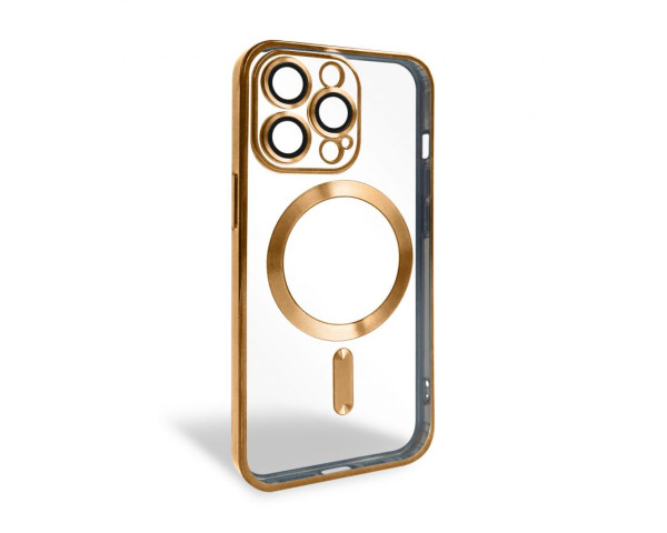Чохол with MagSafe для iPhone 15 Pro gold
