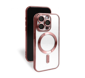 Чохол with MagSafe для iPhone 15 Pro rose gold