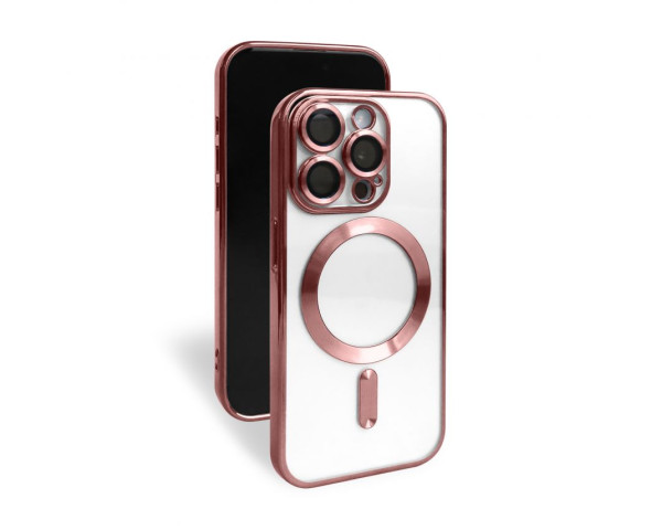 Чохол with MagSafe для iPhone 15 Pro rose gold