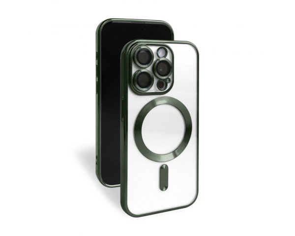 Чохол with MagSafe для iPhone 15 Pro olive