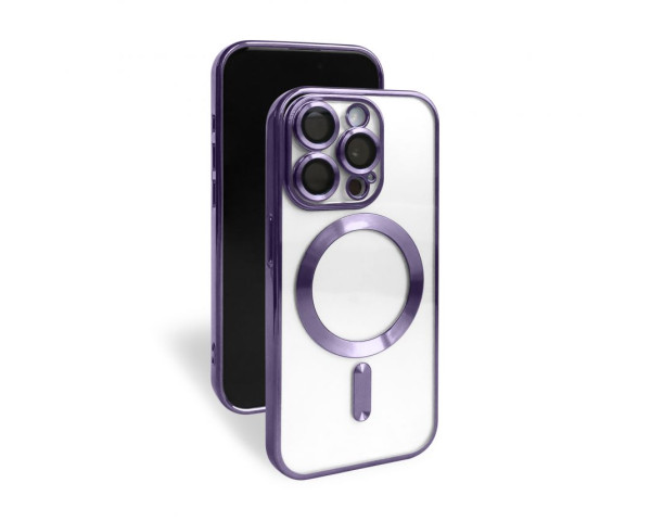 Чохол with MagSafe для iPhone 15 Pro purple