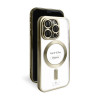 Чохол with MagSafe для iPhone 15 Pro gold matte