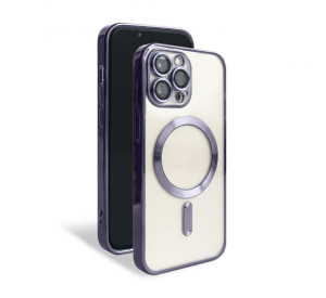 Чохол with MagSafe для iPhone 15 Pro Max violet