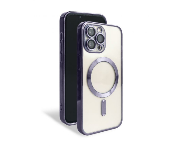 Чохол with MagSafe для iPhone 15 Pro Max violet