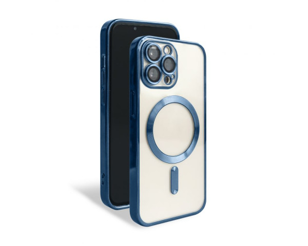 Чохол with MagSafe для iPhone 15 Pro Max blue
