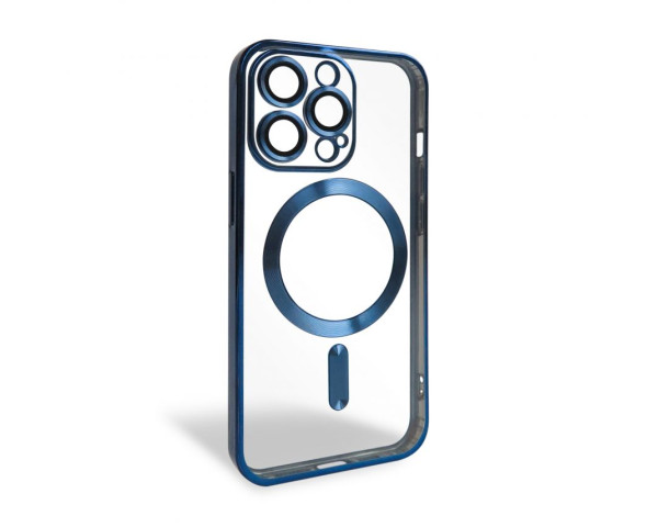 Чохол with MagSafe для iPhone 15 Pro Max blue