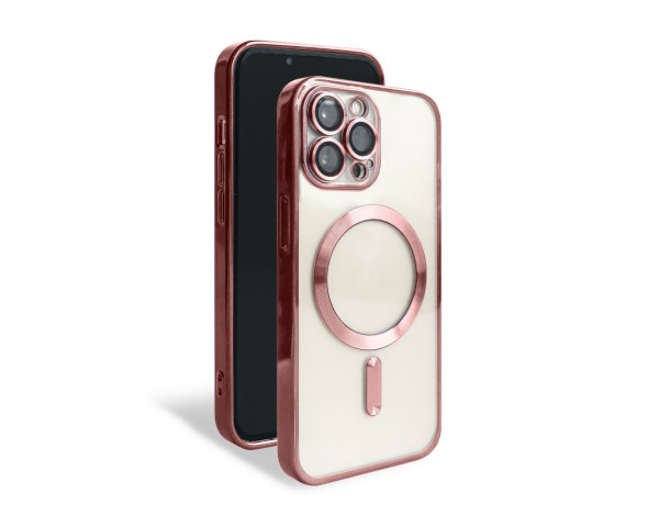 Чехол с функцией MagSafe для Apple iPhone 15 Pro Max rose gold (6)