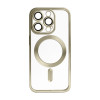 Чохол with MagSafe для iPhone 15 Pro Max gold matte