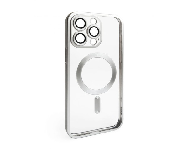 Чохол with MagSafe для iPhone 15 Pro Max grey matte