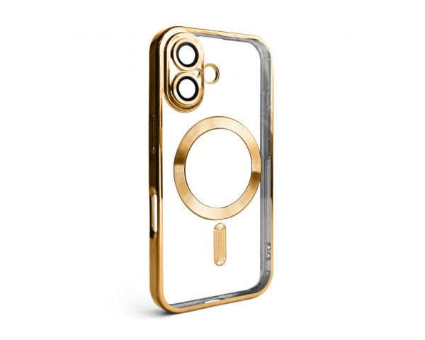 Чехол с функцией MagSafe для Apple iPhone 16 gold (03)