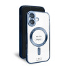 Чохол with MagSafe для iPhone 16 blue