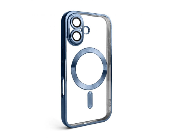 Чохол with MagSafe для iPhone 16 blue