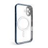 Чохол with MagSafe для iPhone 16 blue